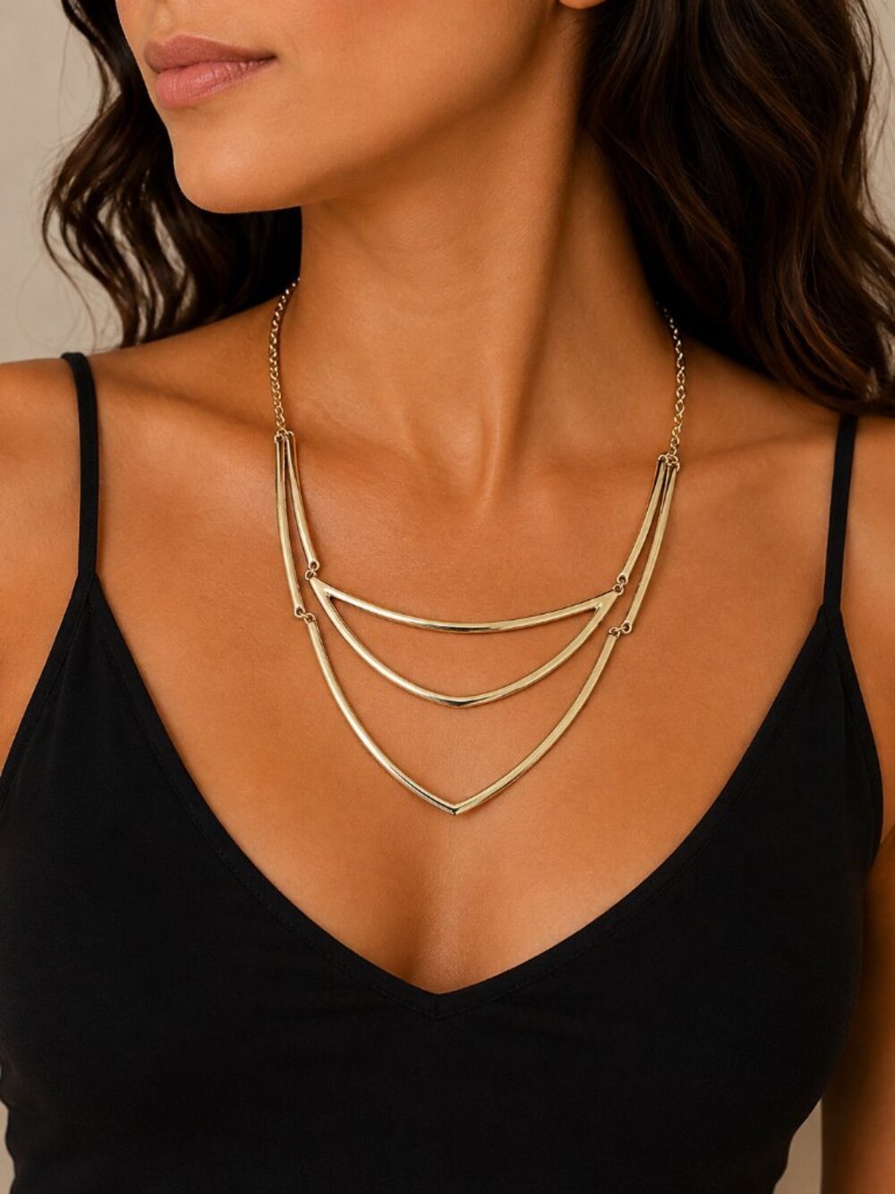 Gold-Tone Necklace – 6.5” Length